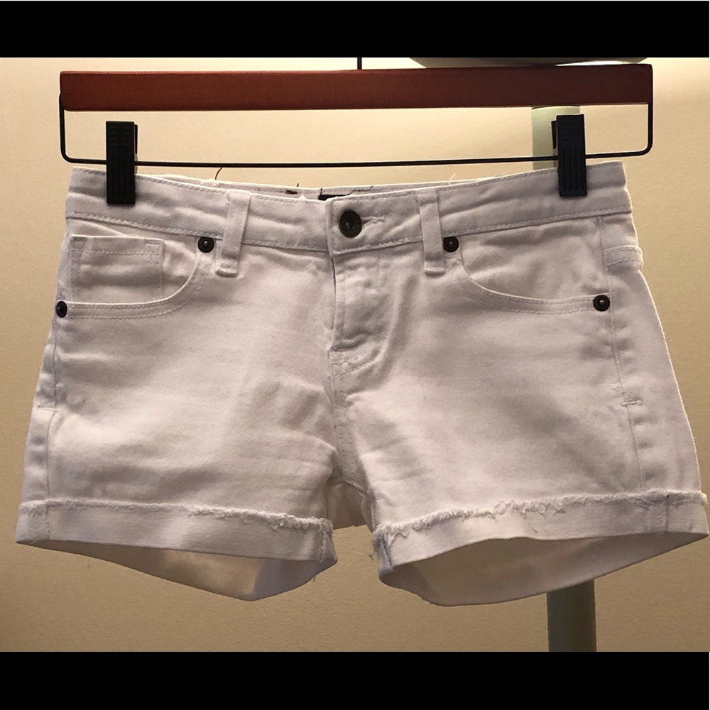 White Shorts